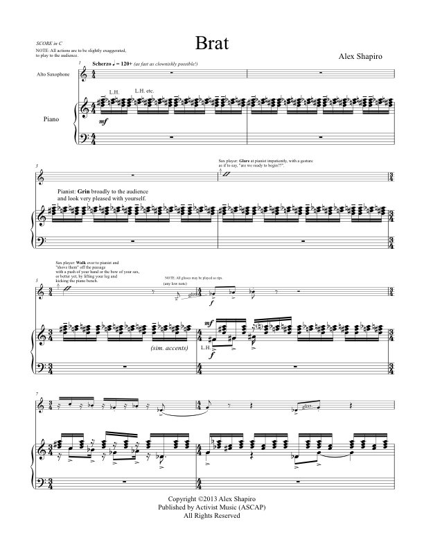 Brat, page 1